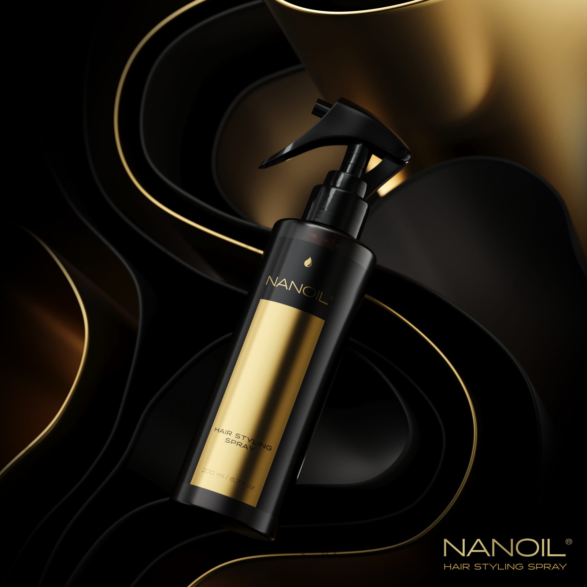 Stylizacja i pielęgnacja w jednym – Nanoil Hair Styling Spray